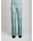 Pantalon Azenor turquoise