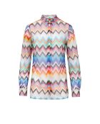 Chemise à manches longues Eïlwen multicolore