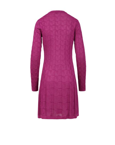 Robe courte Maelisandre fuschia uni