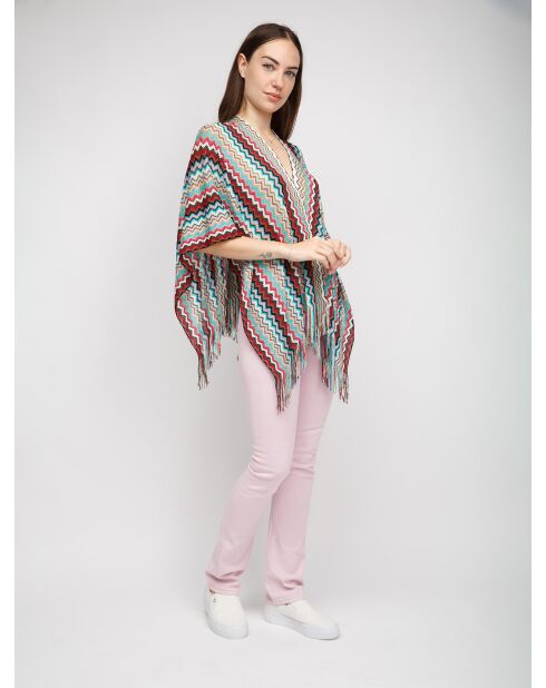 Poncho  Alice multicolore