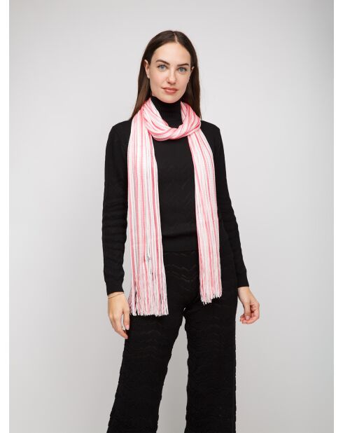 Echarpe Camélia multicolore