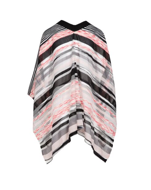 Poncho  Clémence multicolore