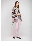 Poncho  Clémence multicolore