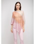 Poncho  Célia multicolore