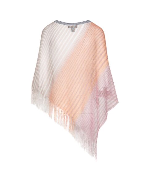 Poncho  Célia multicolore