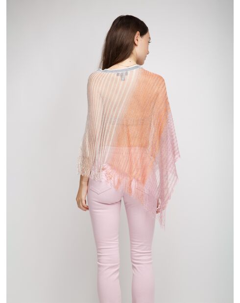 Poncho  Célia multicolore