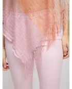 Poncho  Célia multicolore