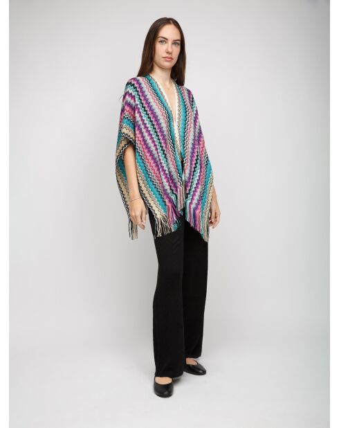 Poncho  Annie multicolore