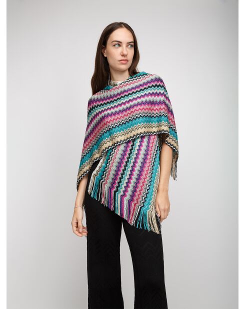 Poncho  Annie multicolore