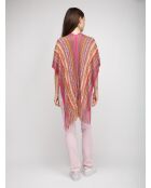 Poncho  Charlène multicolore
