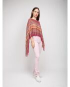 Poncho  Charlène multicolore