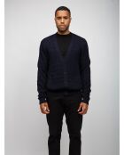 Cardigan à boutons Glynera marine