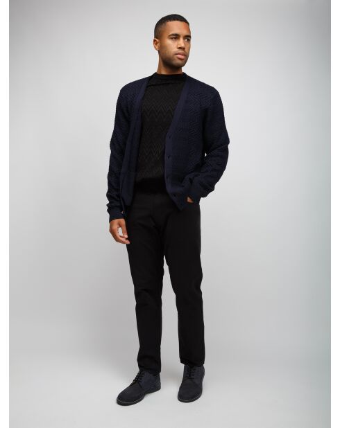 Cardigan à boutons Glynera marine