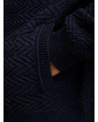 Cardigan à boutons Glynera marine