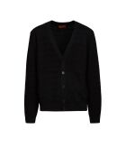 Cardigan à boutons Ilésia noir