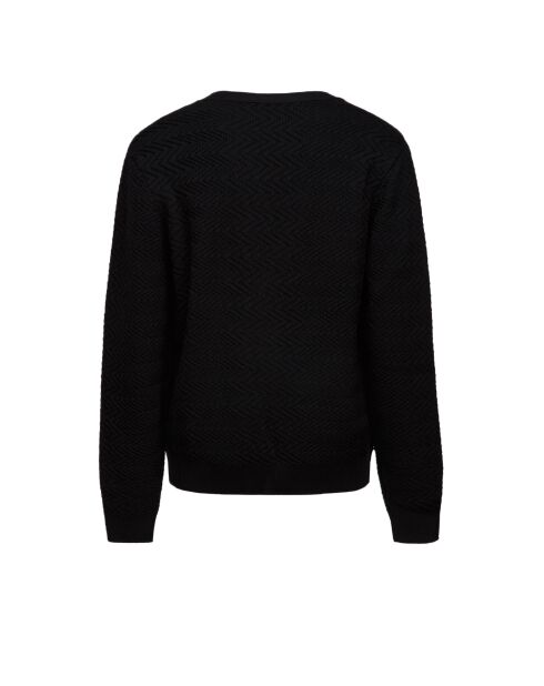 Cardigan à boutons Ilésia noir