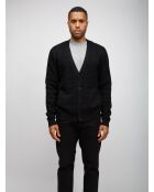 Cardigan à boutons Ilésia noir