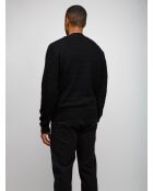 Cardigan à boutons Ilésia noir