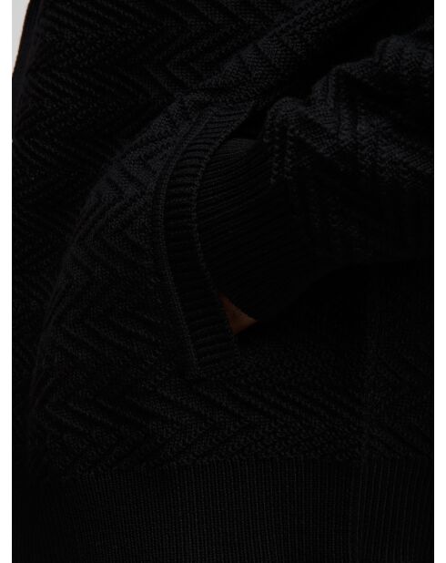 Cardigan à boutons Ilésia noir