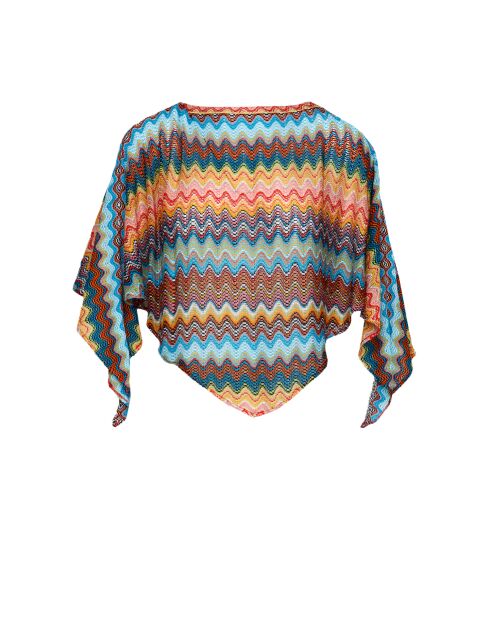 Poncho  Chantal multicolore