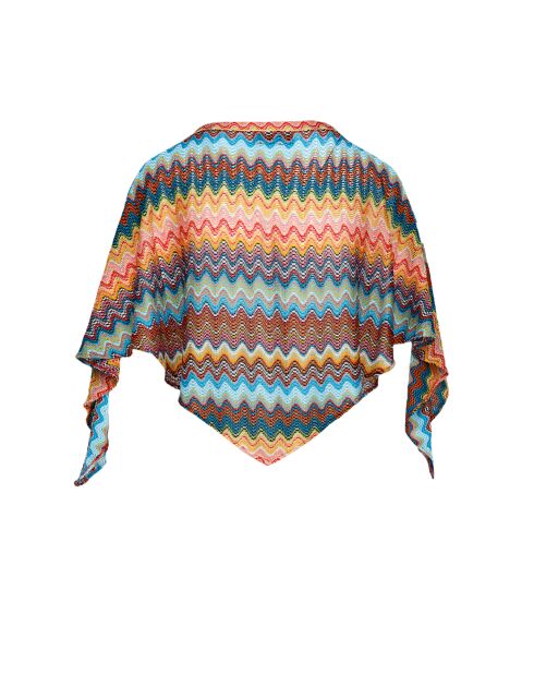 Poncho  Chantal multicolore