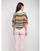 Poncho  Chantal multicolore