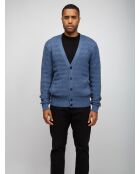 Cardigan à boutons Harys bleu clair