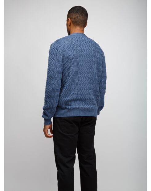 Cardigan à boutons Harys bleu clair