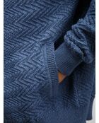 Cardigan à boutons Harys bleu clair