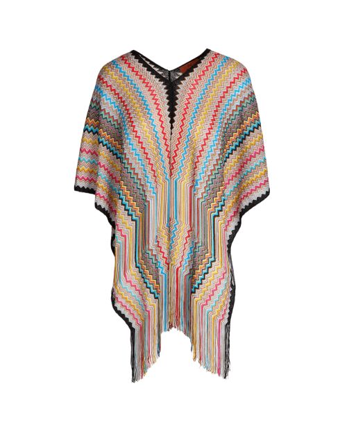 Clarisse mehrfarbiger Poncho
