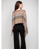 Clarisse mehrfarbiger Poncho