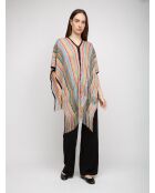 Clarisse mehrfarbiger Poncho