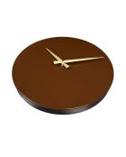 Horloge murale décorative en métal  35 x 35 cm