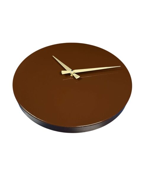 Horloge murale décorative en métal  35 x 35 cm