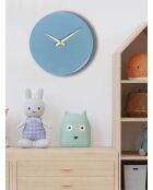 Horloge murale décorative en métal  35 x 35 cm