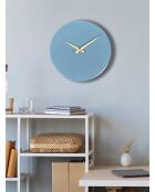 Horloge murale décorative en métal  35 x 35 cm