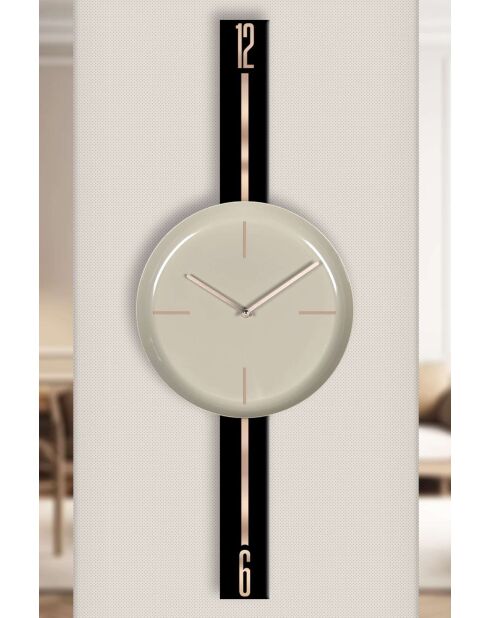 Horloge murale décorative 30 x 80 cm