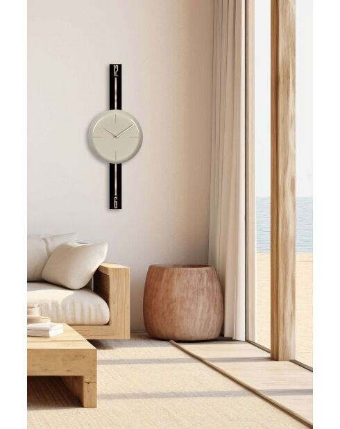 Horloge murale décorative 30 x 80 cm
