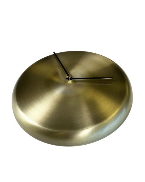 Horloge murale décorative en métal  30 x 30 cm