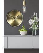 Horloge murale décorative en métal  30 x 30 cm