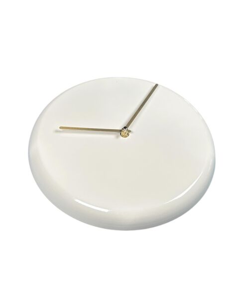 Horloge murale décorative en métal  30 x 30 cm