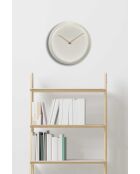 Horloge murale décorative en métal  30 x 30 cm