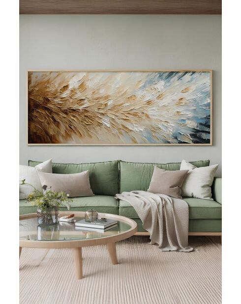 Tableau encadré décoratif 50 x 120 cm