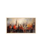 Tableau encadré décoratif 33 x 70 cm