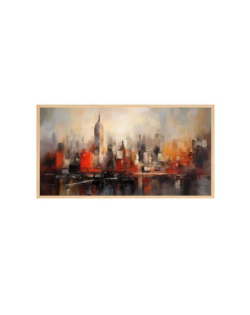 Tableau encadré décoratif 33 x 70 cm