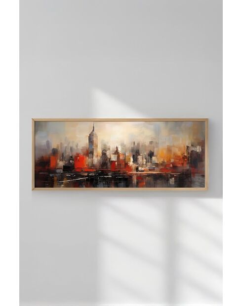 Tableau encadré décoratif 33 x 70 cm