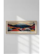 Tableau encadré décoratif 33 x 70 cm