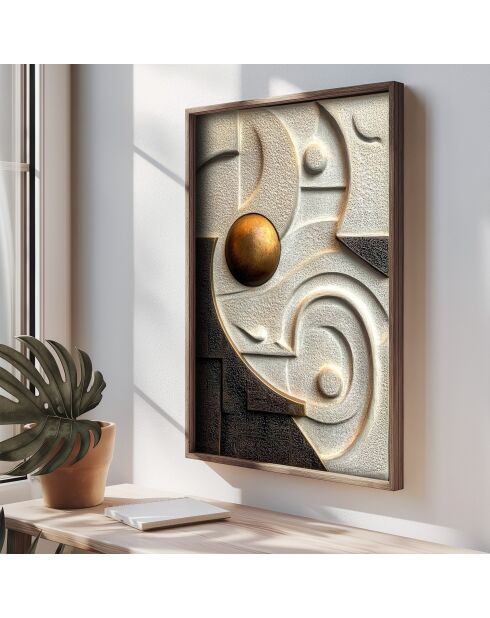 Tableau décoratif encadré en MDF 35 x 47 x 2 cm