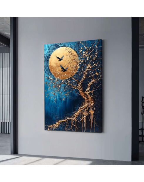 Peinture décorative sur toile 70 x 100 cm