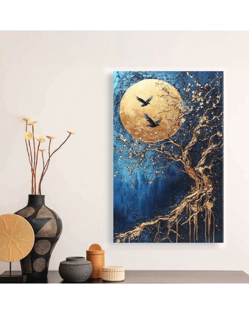 Peinture décorative sur toile 70 x 100 cm